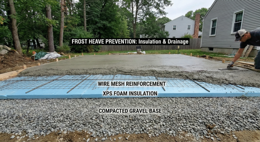 concrete slab newton ma