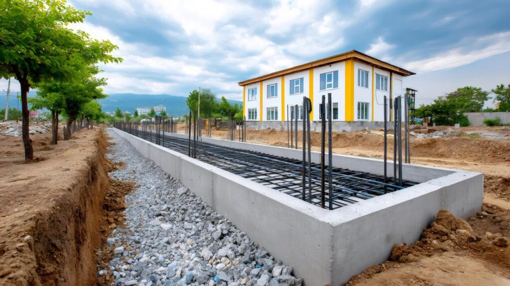 types concrete foundation